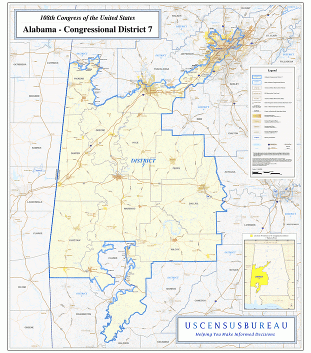 阿拉巴马州 Alabama行政区划图,美国地图高清中文版
